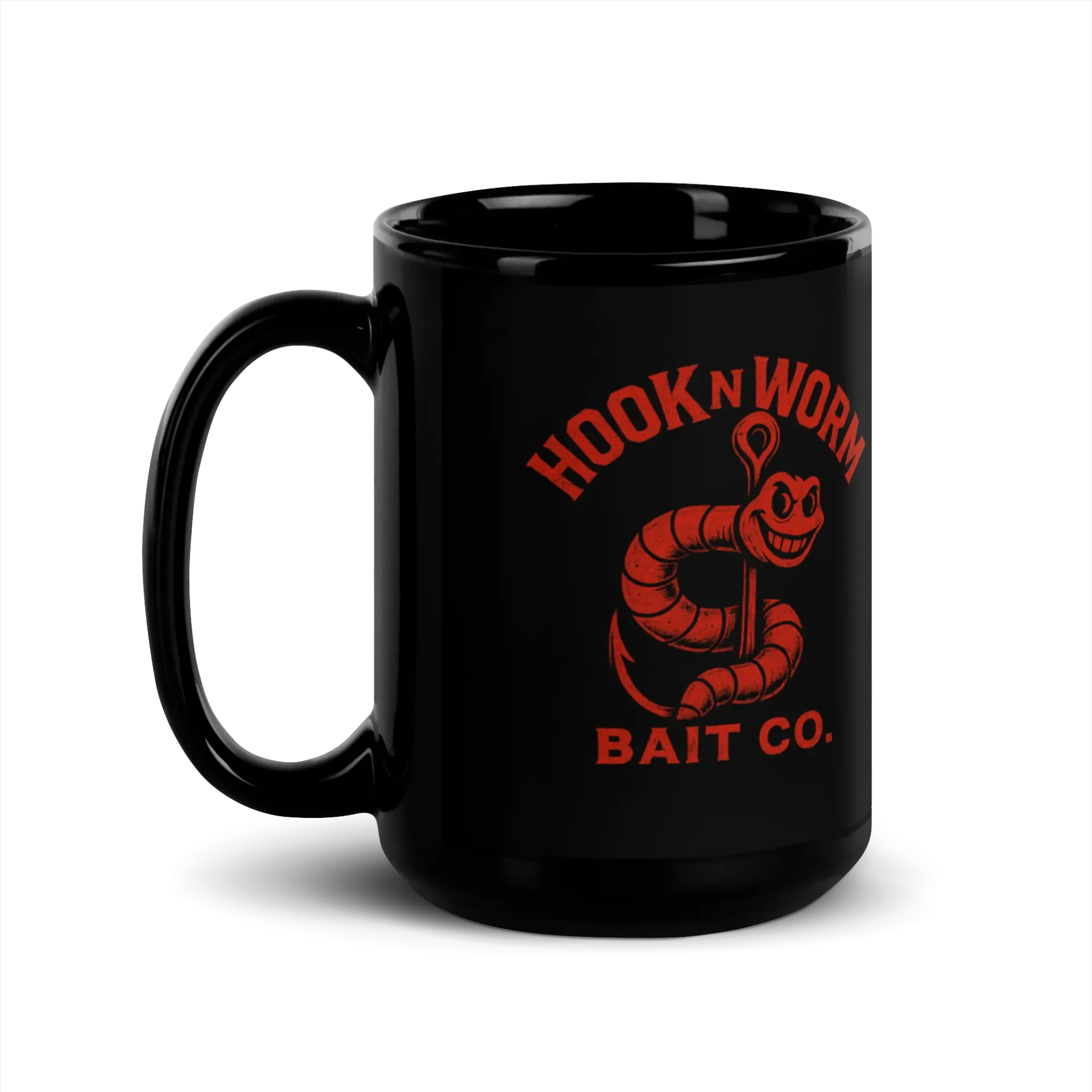 Hook N Worm Ceramic Mug